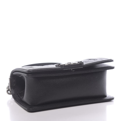 Chanel Caviar Quilted Small Boy Flap Black 4 of 11