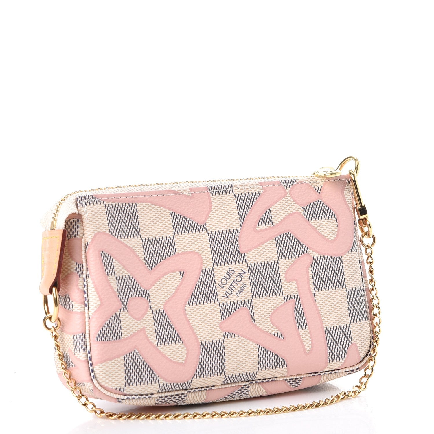 Louis Vuitton Damier Azur Tahitienne Mini Pochette Accessories 3 of 8