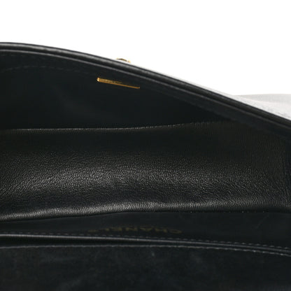 Chanel Lambskin Quilted Small Top Handle Boy Flap Black 5 of 11