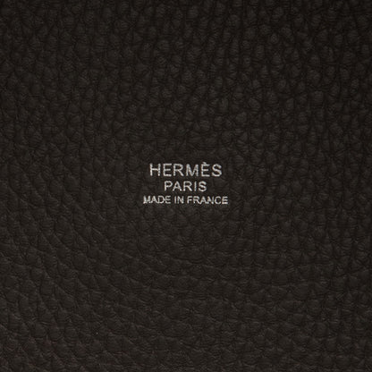Hermes Taurillon Clemence Picotin TGM Etain 7 of 7