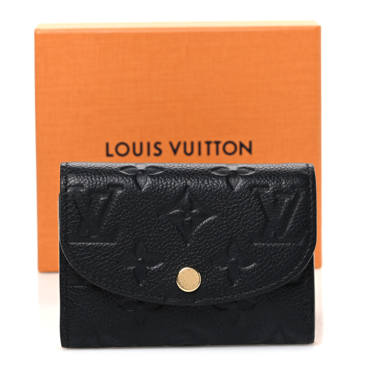 Louis Vuitton Empreinte Rosalie Coin Purse Black 7 of 7