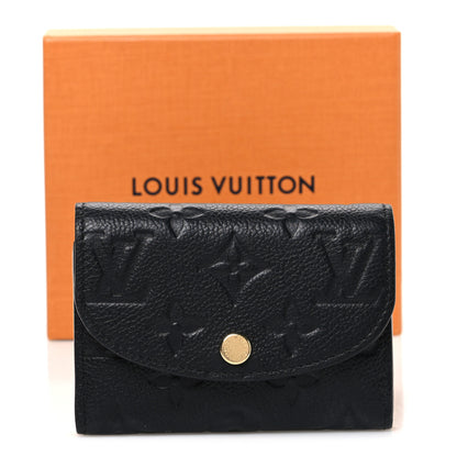 Louis Vuitton Empreinte Rosalie Coin Purse Black 7 of 7