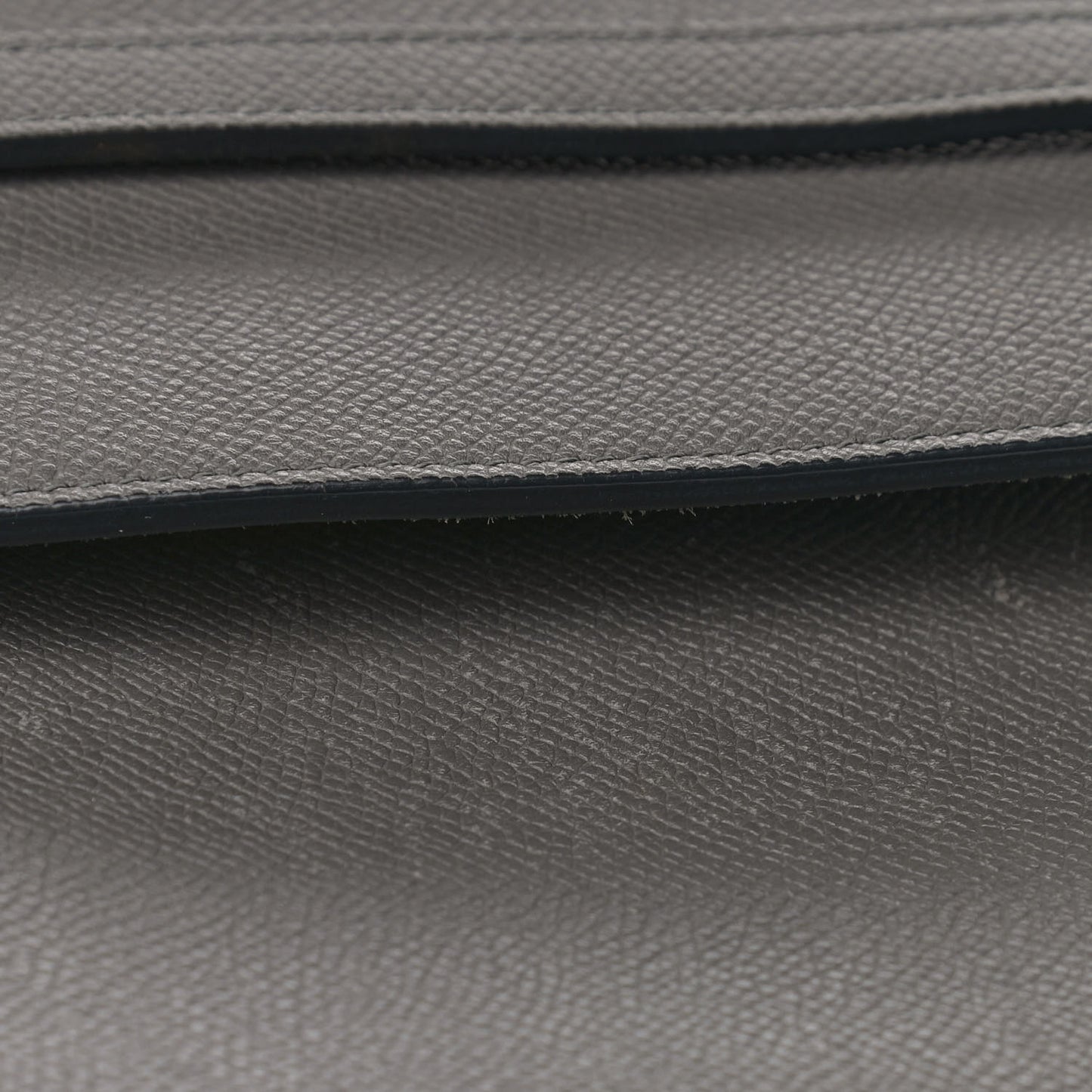 Baby Grained Calfskin Micro Belt Bag Grey