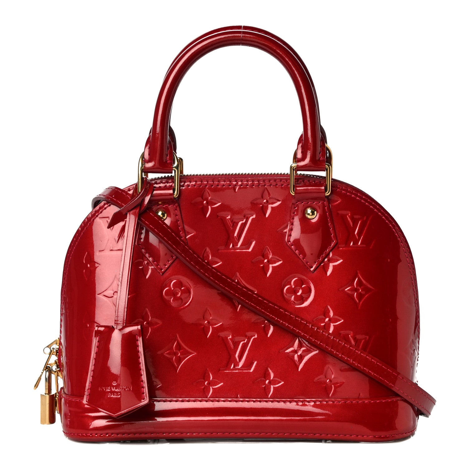 Louis Vuitton Vernis Alma BB Pomme D'Amour 1 of 11