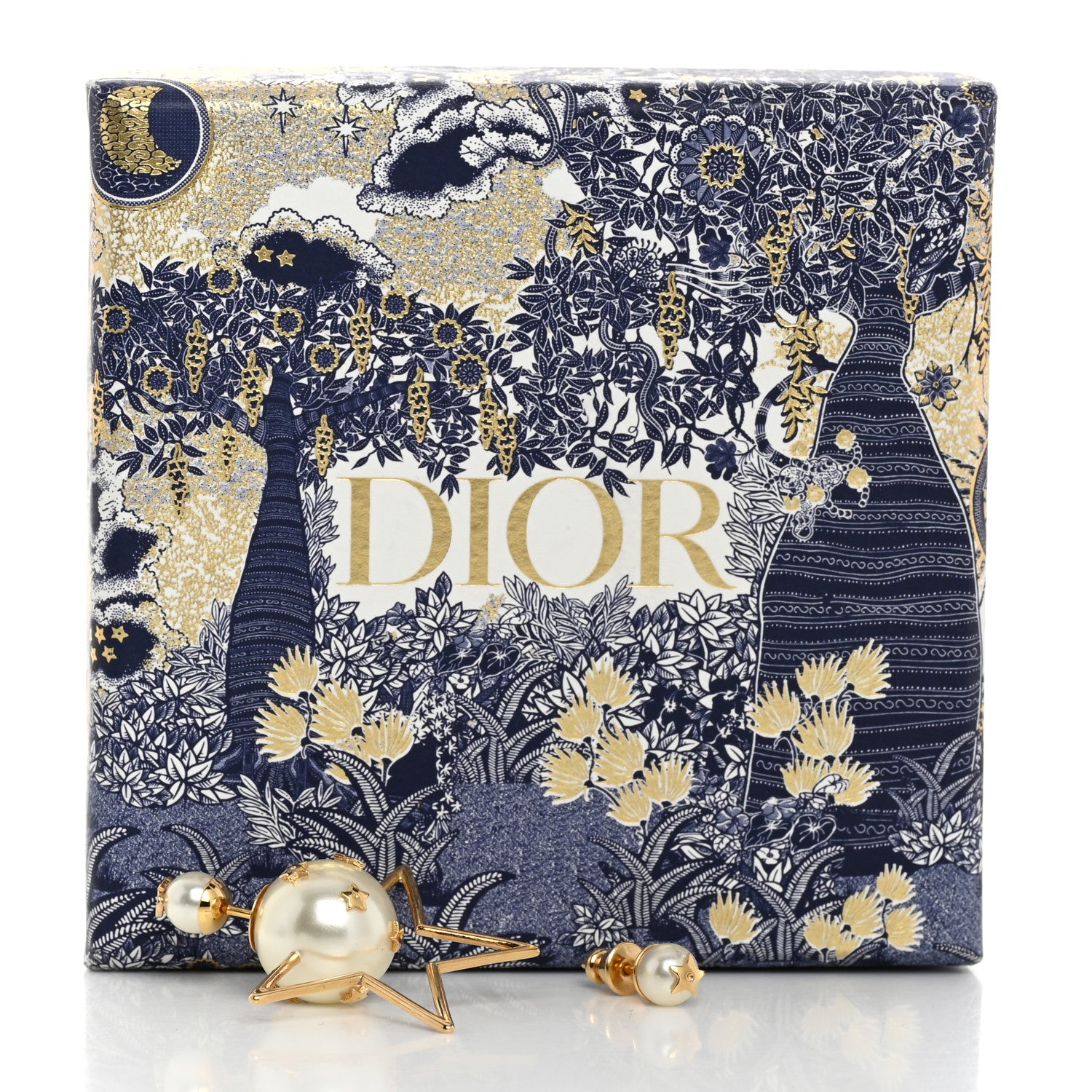 Christian Dior Pearl Star Tribales Earrings 5 of 5