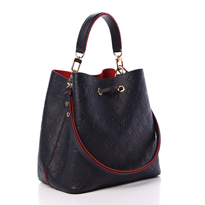 Louis Vuitton Empreinte Neonoe MM Marine Rouge 2 of 10