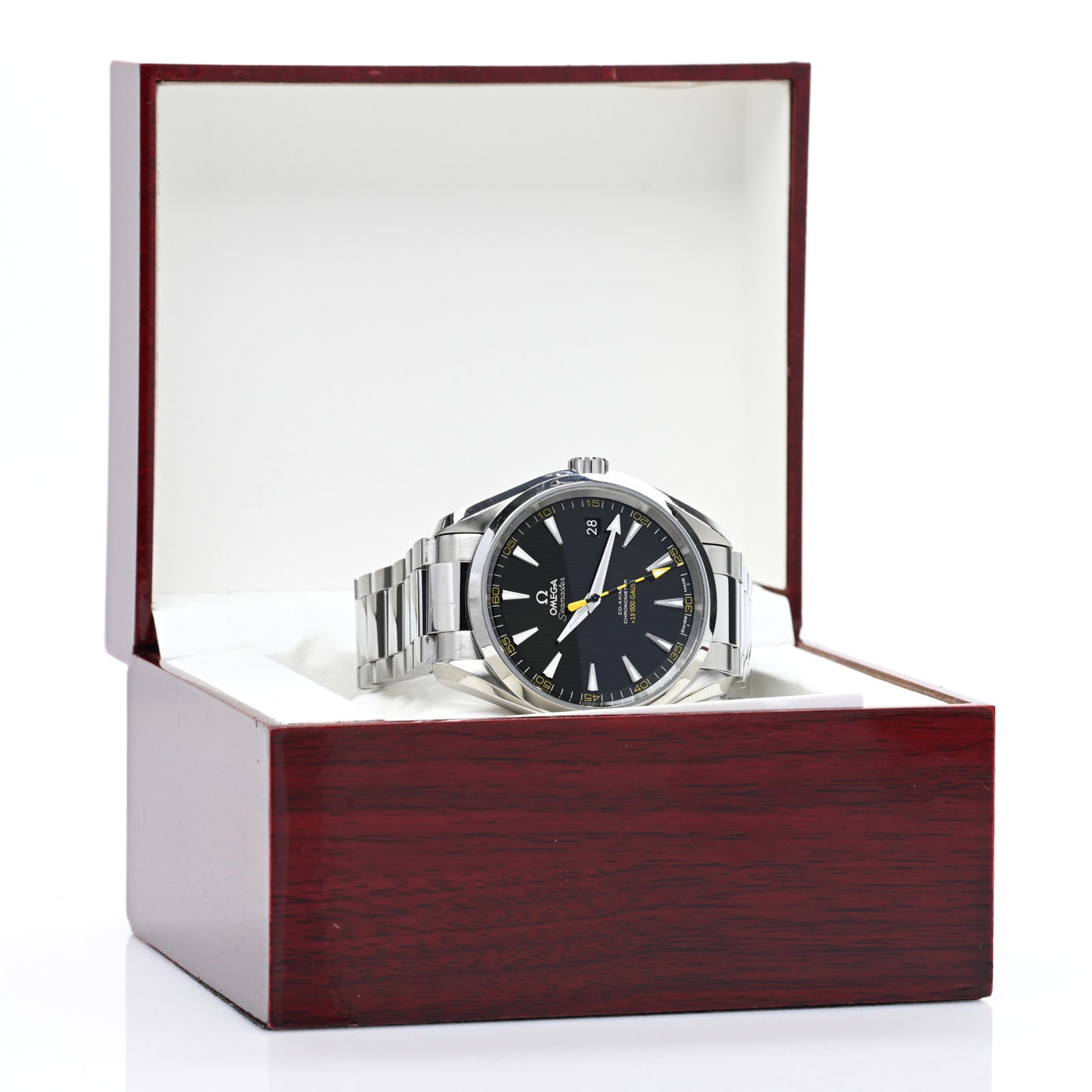 Stainless Steel 42mm Seamaster Aqua Terra 150M Co-Axial 15000 Gauss Automatic Watch Black 231.10.42.21.01.002