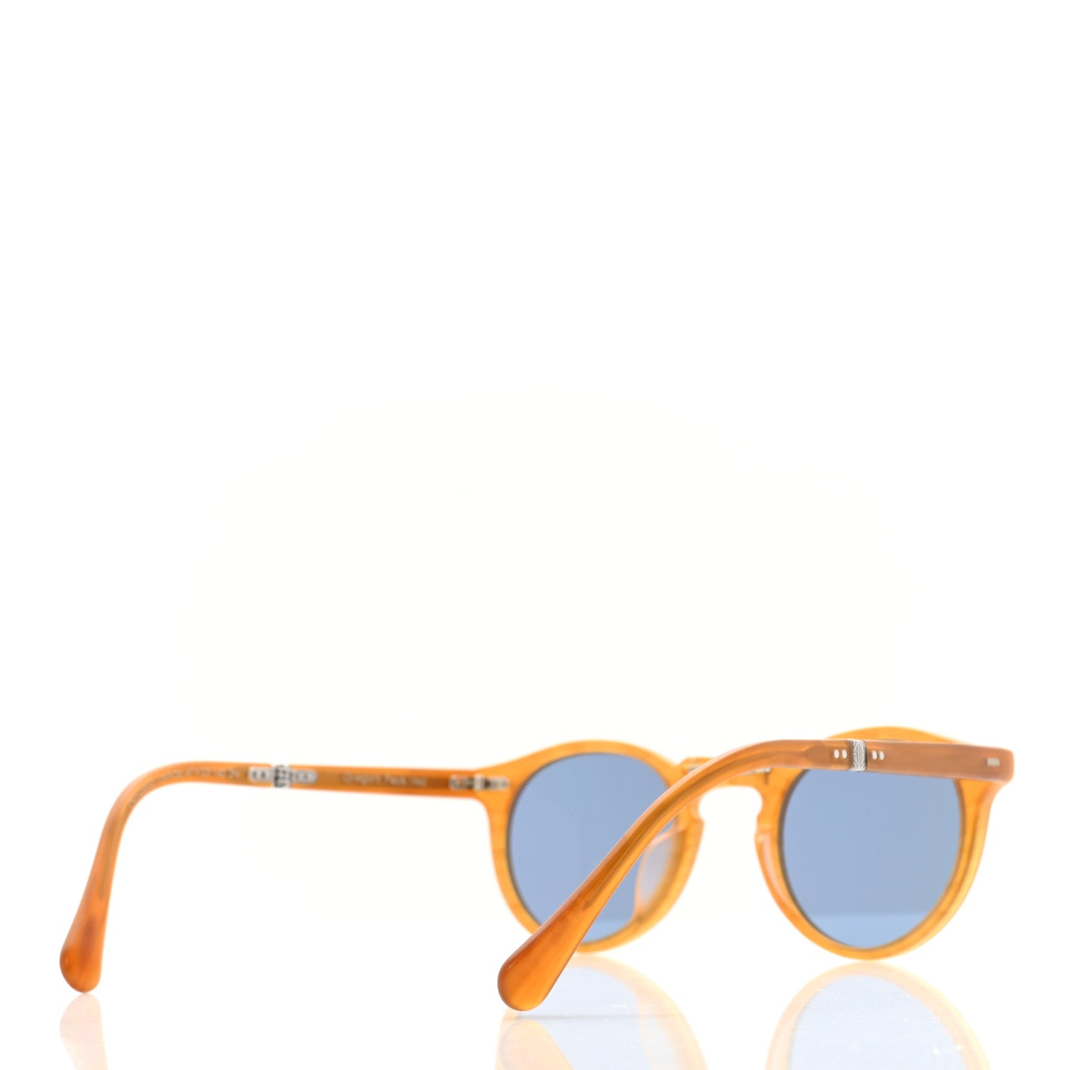 Oliver Peoples Gregory Peck 1962 Sunglasses Amber Tortoise 4 of 10