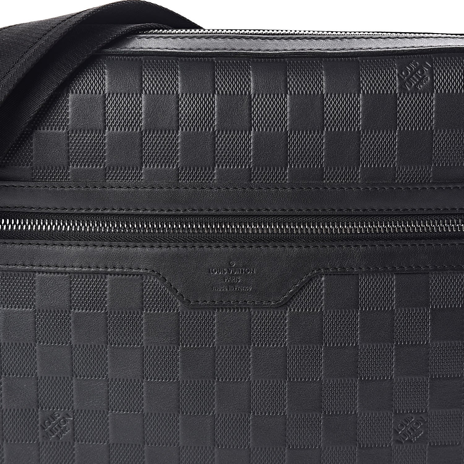 Louis Vuitton Damier Infini Calypso MM Black 7 of 10