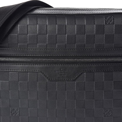 Louis Vuitton Damier Infini Calypso MM Black 7 of 10