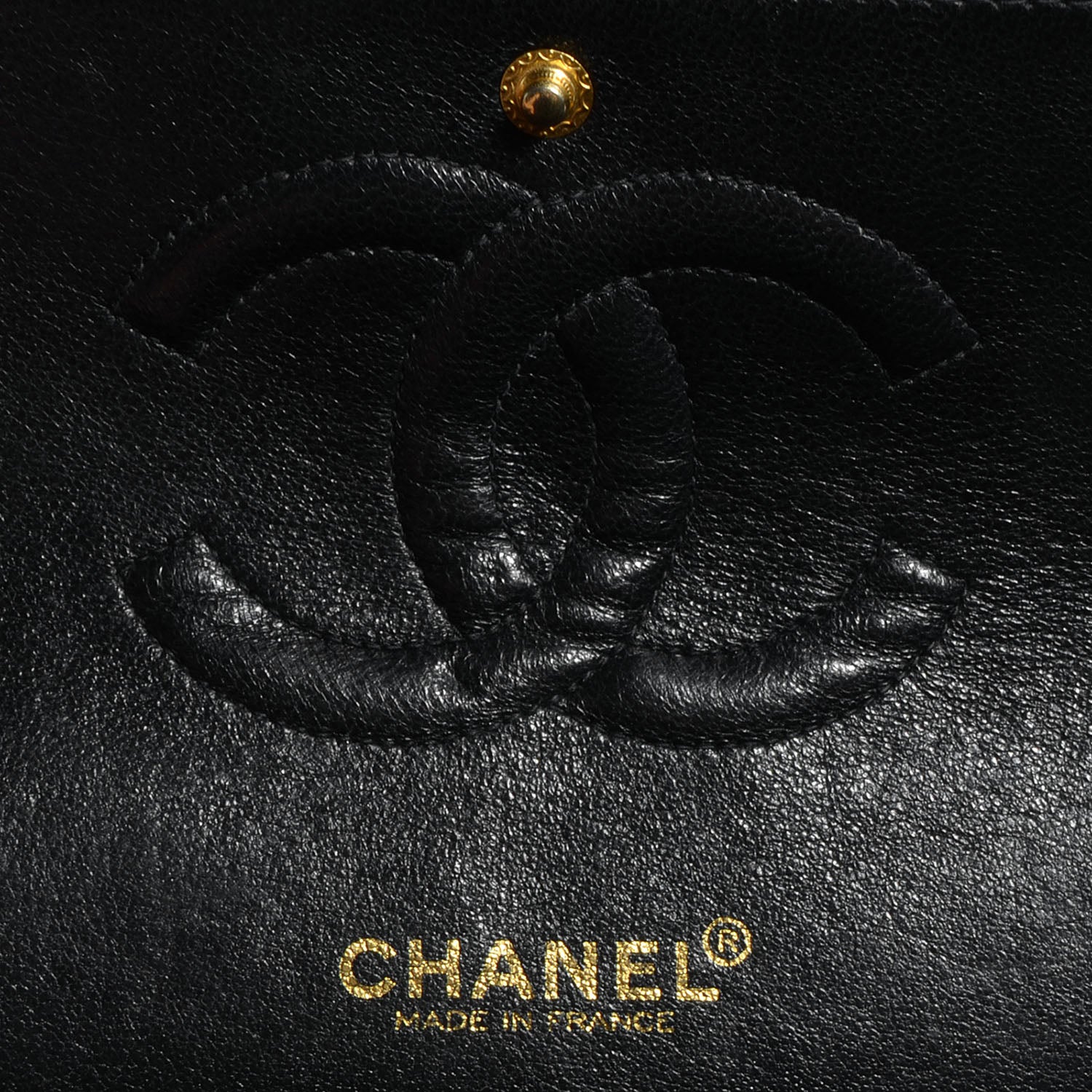 Chanel Caviar Quilted Medium Double Flap Black 6 of 8