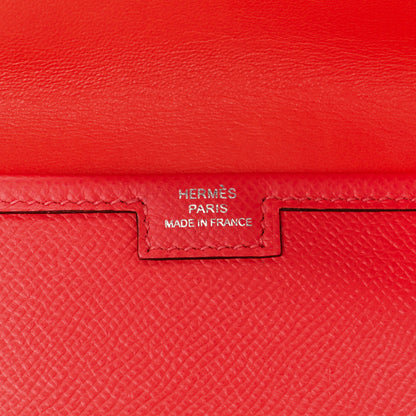 Hermes Epsom Jige Elan 29 Clutch Rouge Tomate 6 of 10