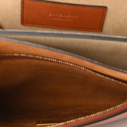 Givenchy Goatskin Suede Medium GV3 Shoulder Bag Chestnut 8 of 12