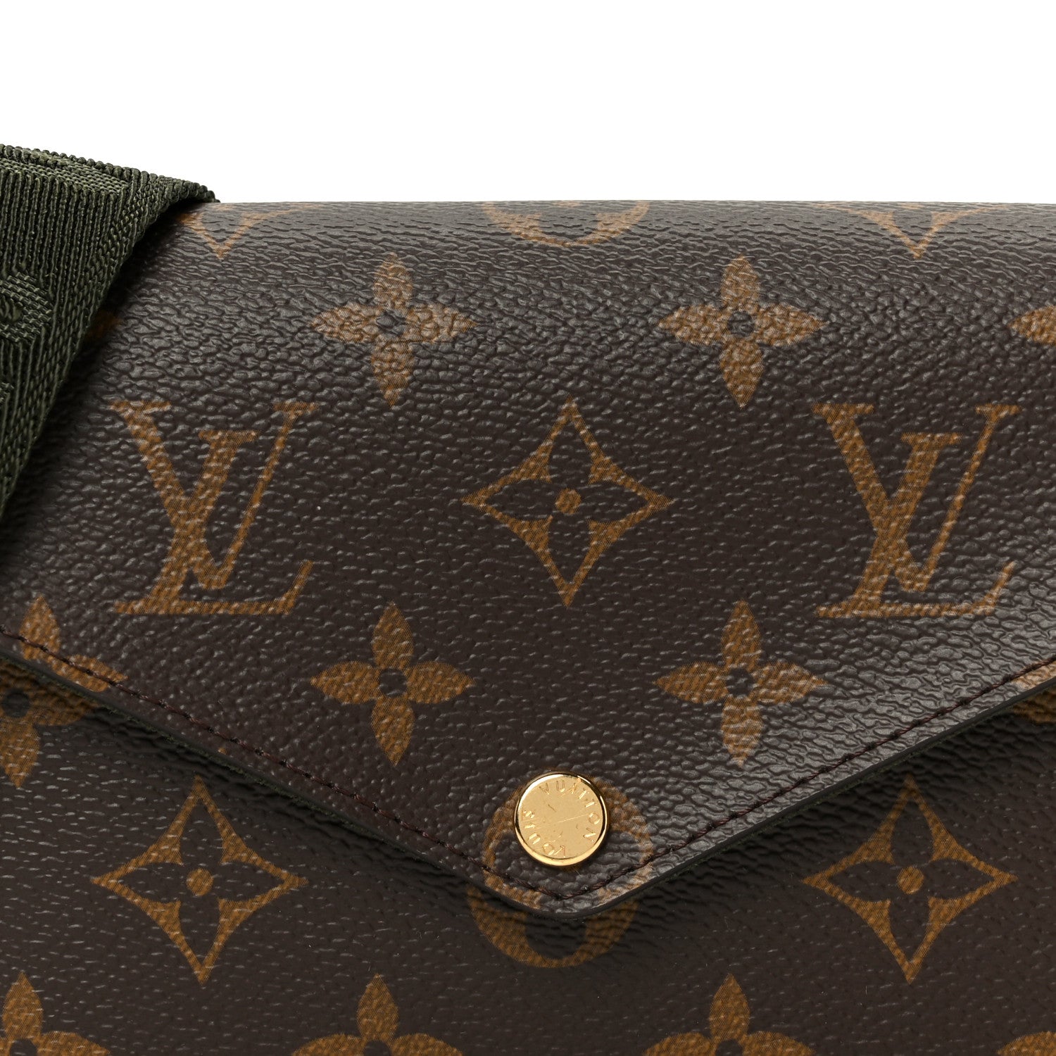 Louis Vuitton Monogram Felicie Strap & Go Kaki 7 of 10