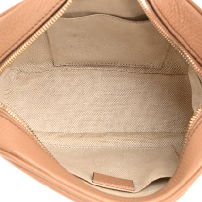 Gucci Pebbled Calfskin Small Soho Disco Bag Camelia 5 of 22