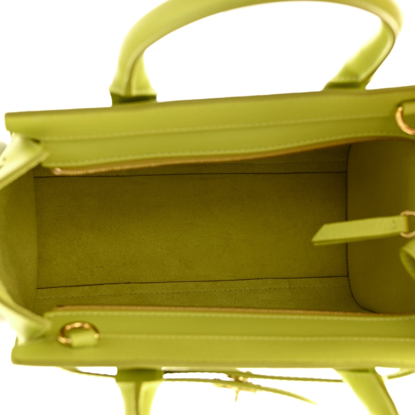 Small Classic Silky Calfskin Mini Zipped Bayswater Meadow Green