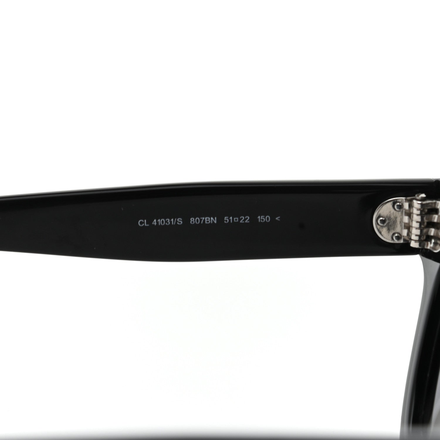 Celine Sunglasses CL 41034 Black 5 of 6