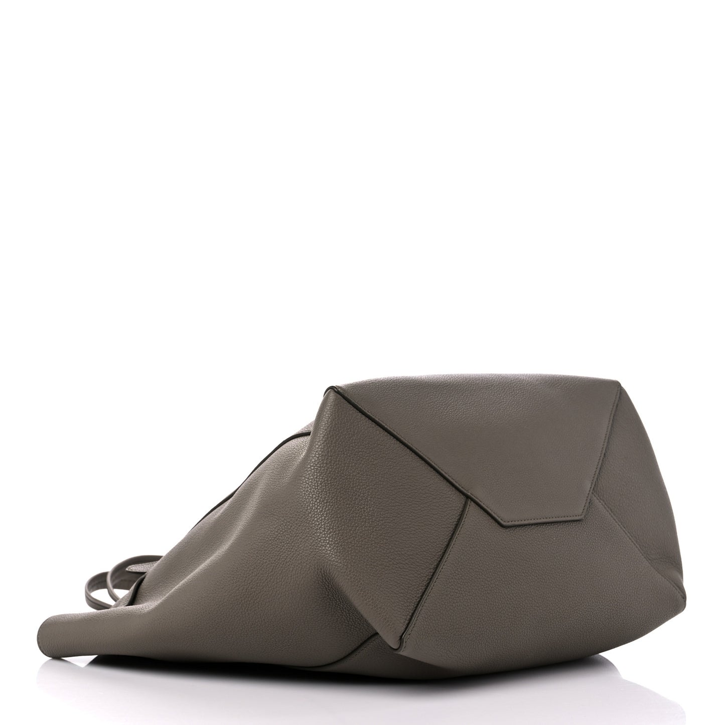 Soft Grained Calfskin Small Belt Cabas Phantom Taupe