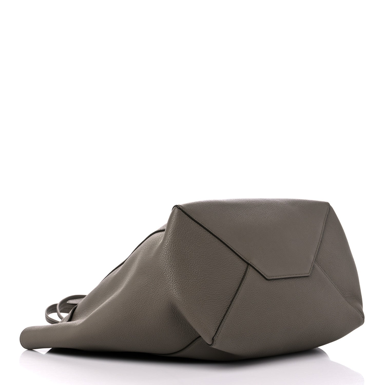 Celine Soft Grained Calfskin Small Belt Cabas Phantom Taupe 4 of 11