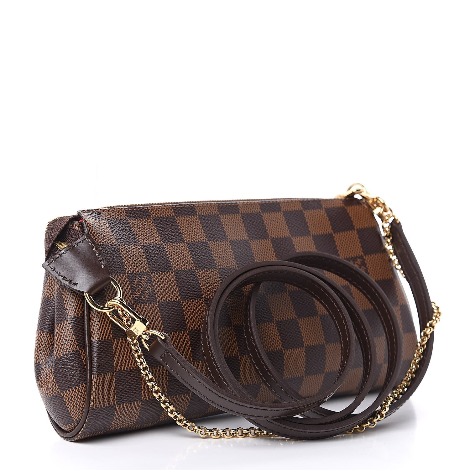 Louis Vuitton Damier Ebene Eva Clutch 3 of 9