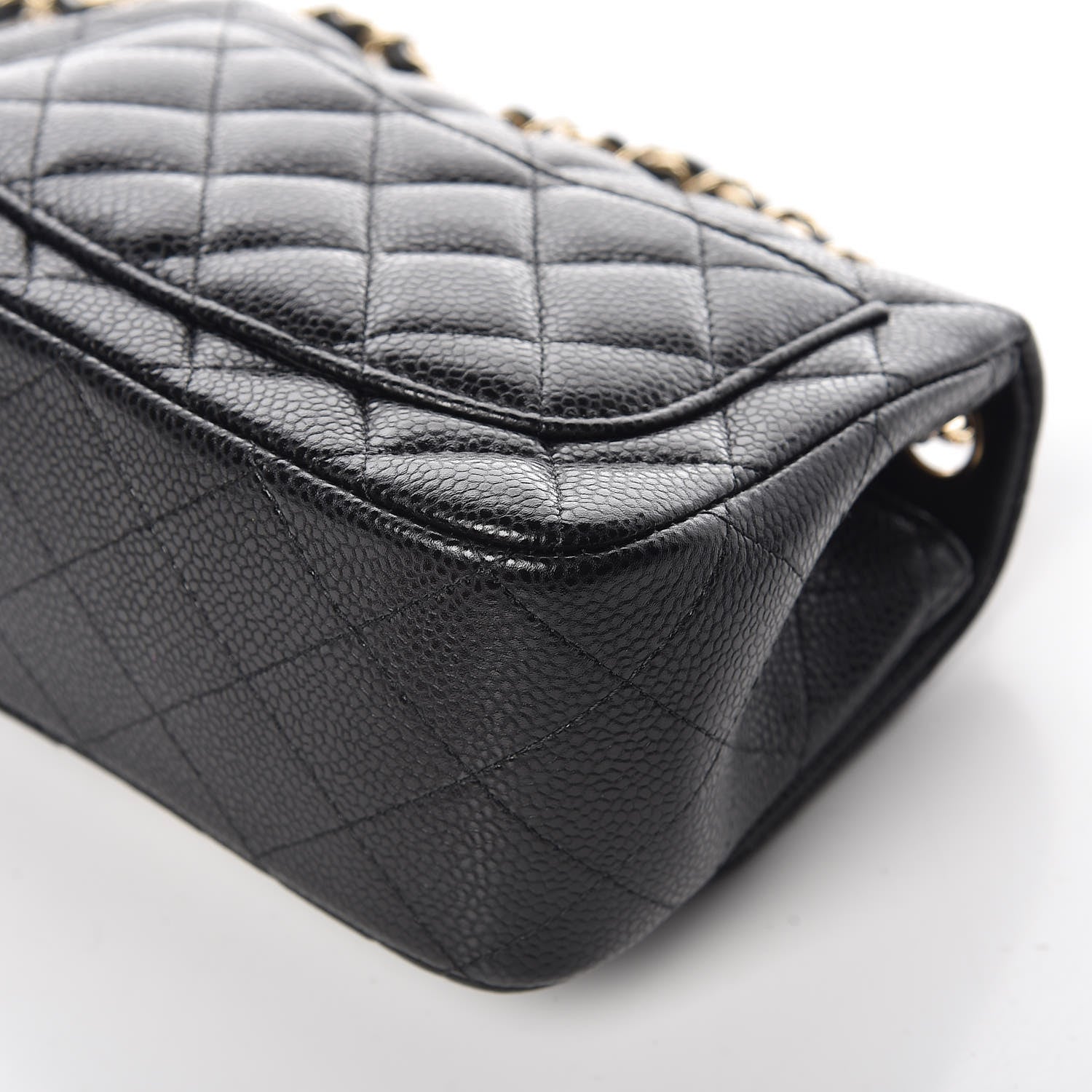 Chanel Caviar Quilted Mini Square Flap Black 12 of 14