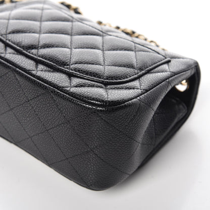 Chanel Caviar Quilted Mini Square Flap Black 12 of 14