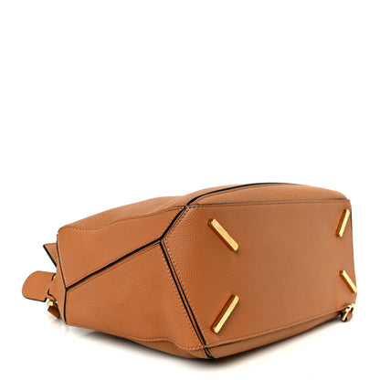 Loewe Calfskin Medium Puzzle Bag Tan 4 of 11