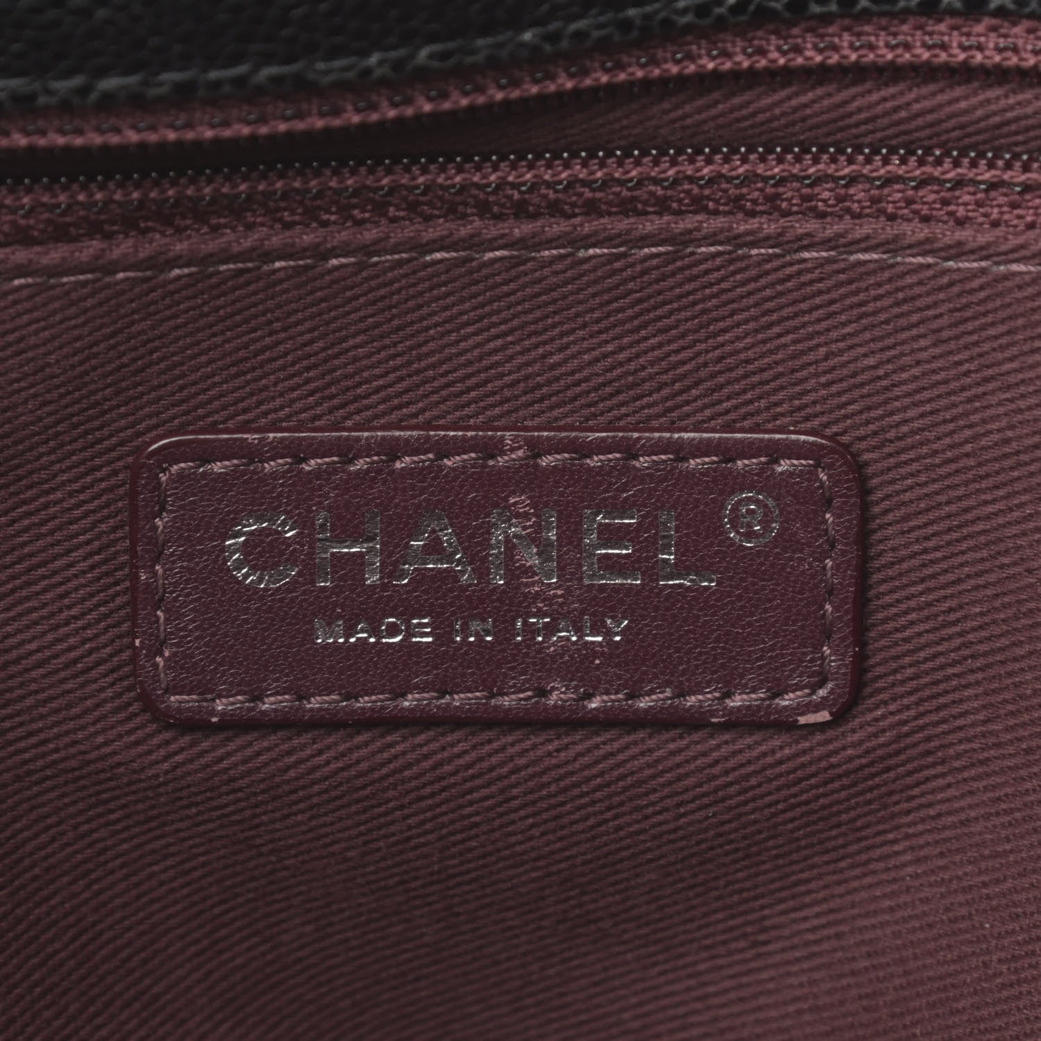 Chanel Crumpled Grained Calfskin Jumbo CC Crave Flap Black 6 of 12