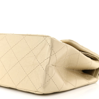 Chanel Metallic Aged Calfskin Quilted 2.55 Reissue 226 Flap Pale Gold 10 of 11
