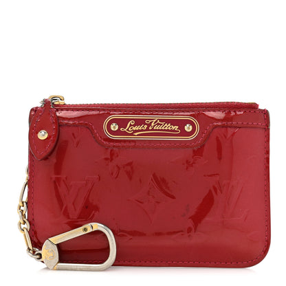 Louis Vuitton Vernis Key Pouch Cherry 1 of 17