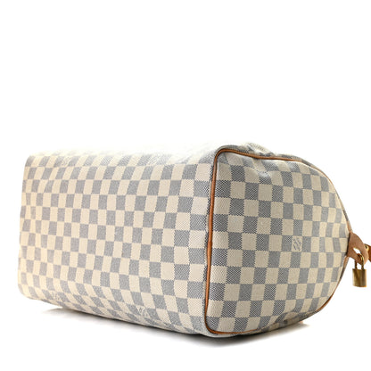 Louis Vuitton Damier Azur Speedy 35 11 of 11