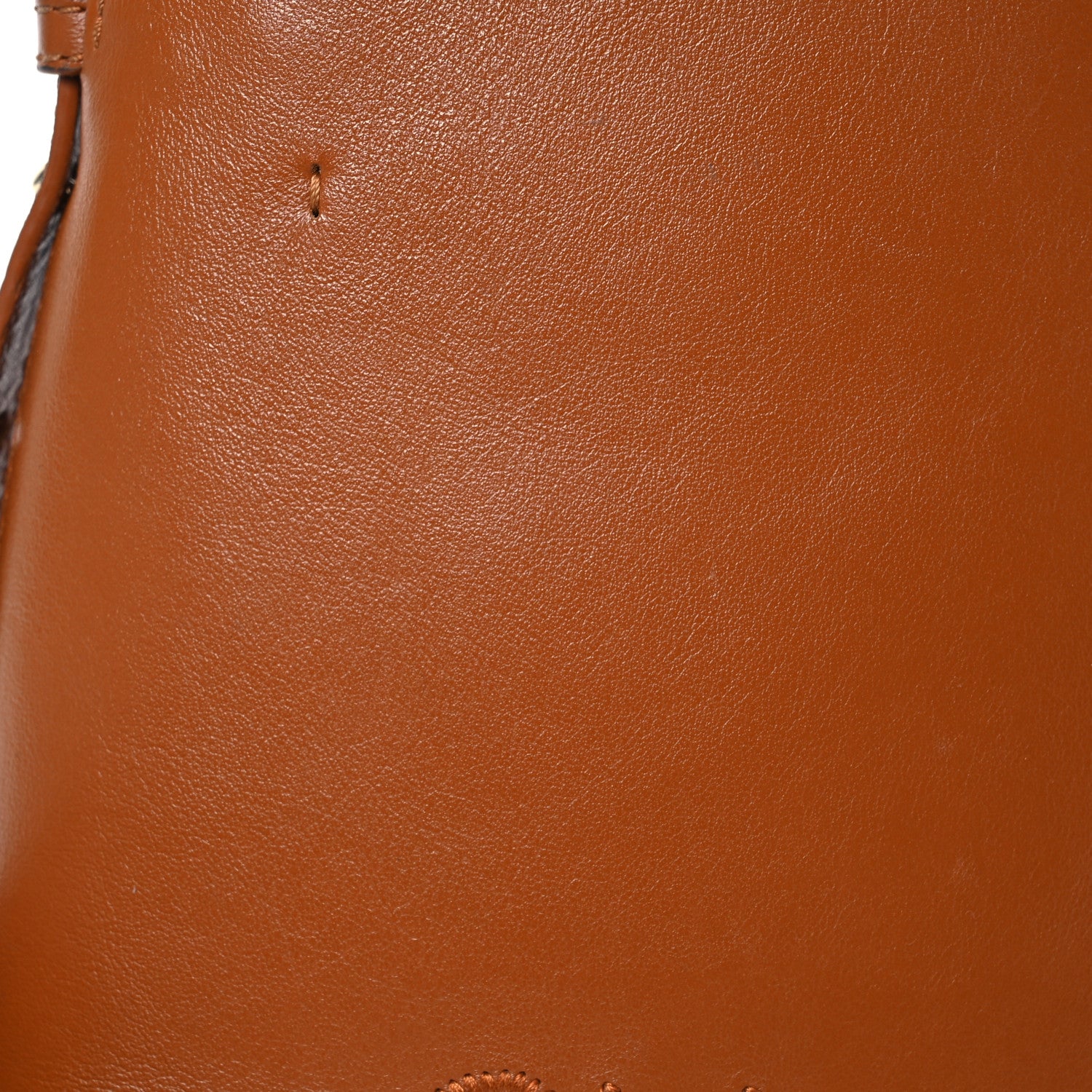 Chloe Shiny Calfskin Micro Sense Tote Bag Caramel 10 of 21