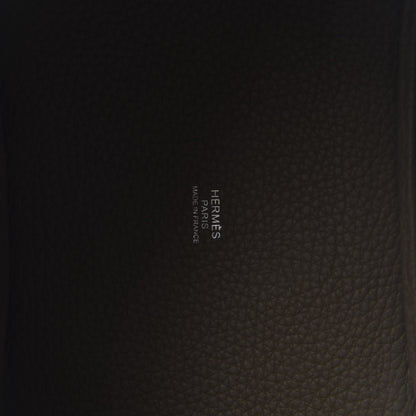 Hermes Taurillon Clemence Picotin Lock 18 PM Etoupe 8 of 11