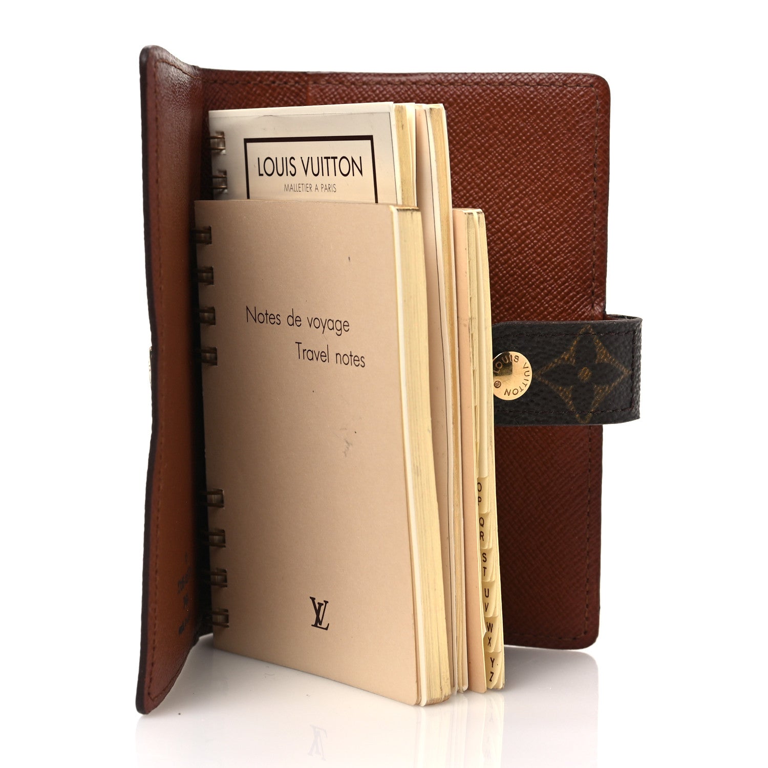 Louis Vuitton Monogram Mini Agenda Cover w Pencil 5 of 8