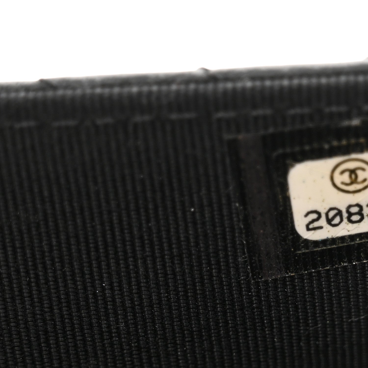 Chanel Lambskin Chevron Quilted Wallet On Chain WOC So Black 9 of 13