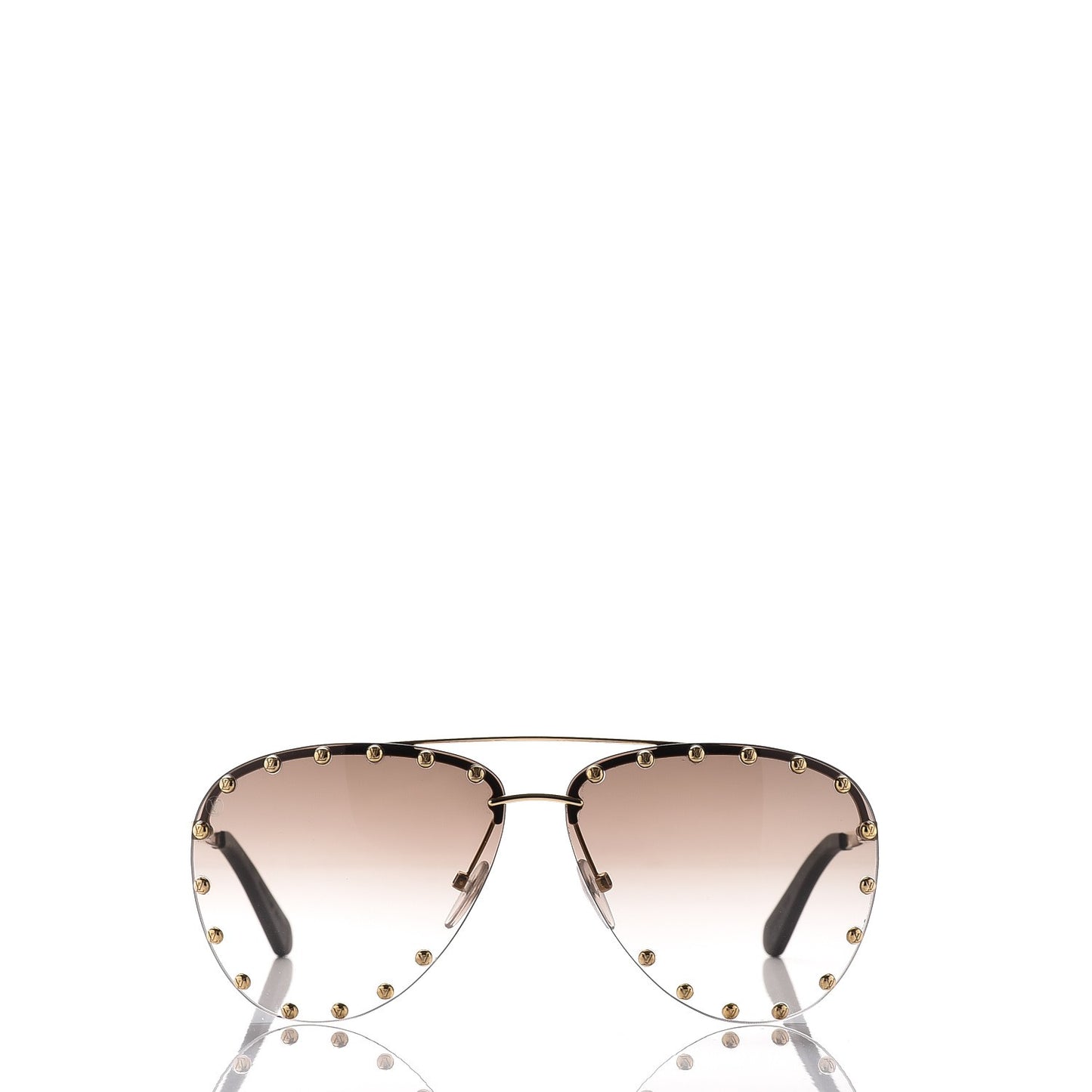 The Party Aviator Gradient Sunglasses Z0914U Brown