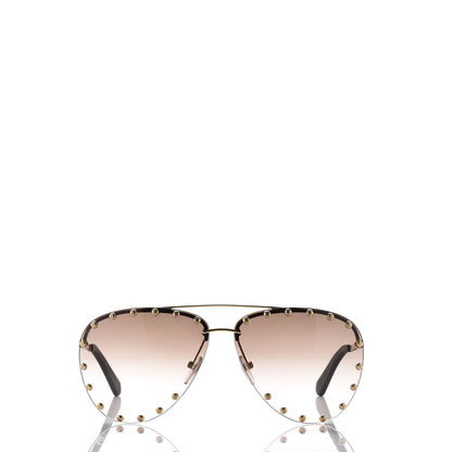 Louis Vuitton The Party Aviator Gradient Sunglasses Z0914U Brown 2 of 8