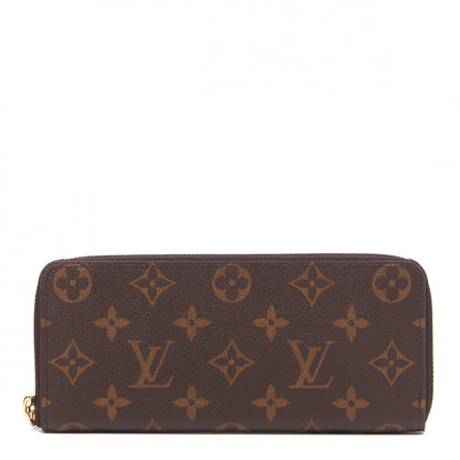 Louis Vuitton Monogram Clemence Wallet Fuchsia 1 of 7