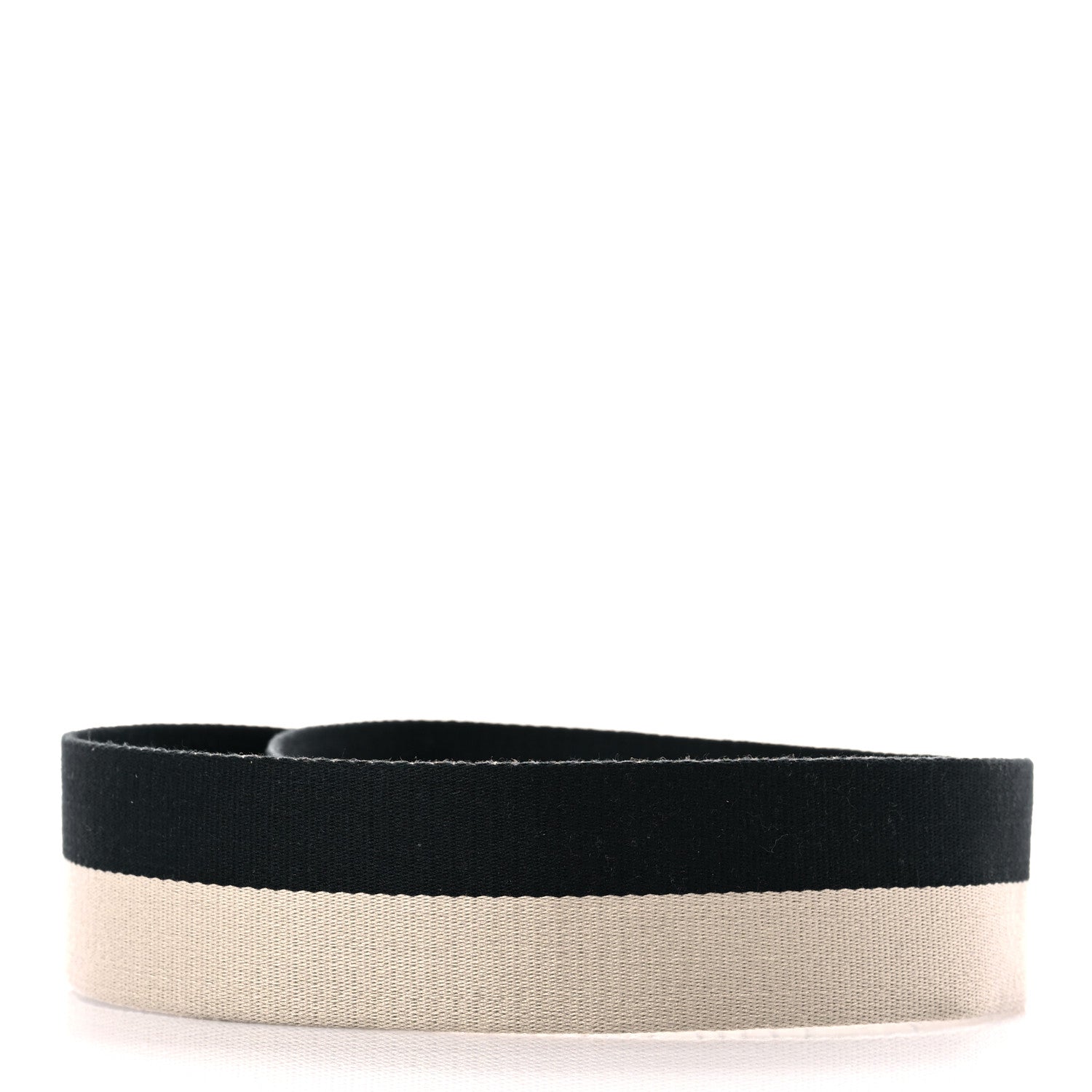 Fendi X FILA Canvas Calfskin Mania Strap You Beige Black 2 of 7