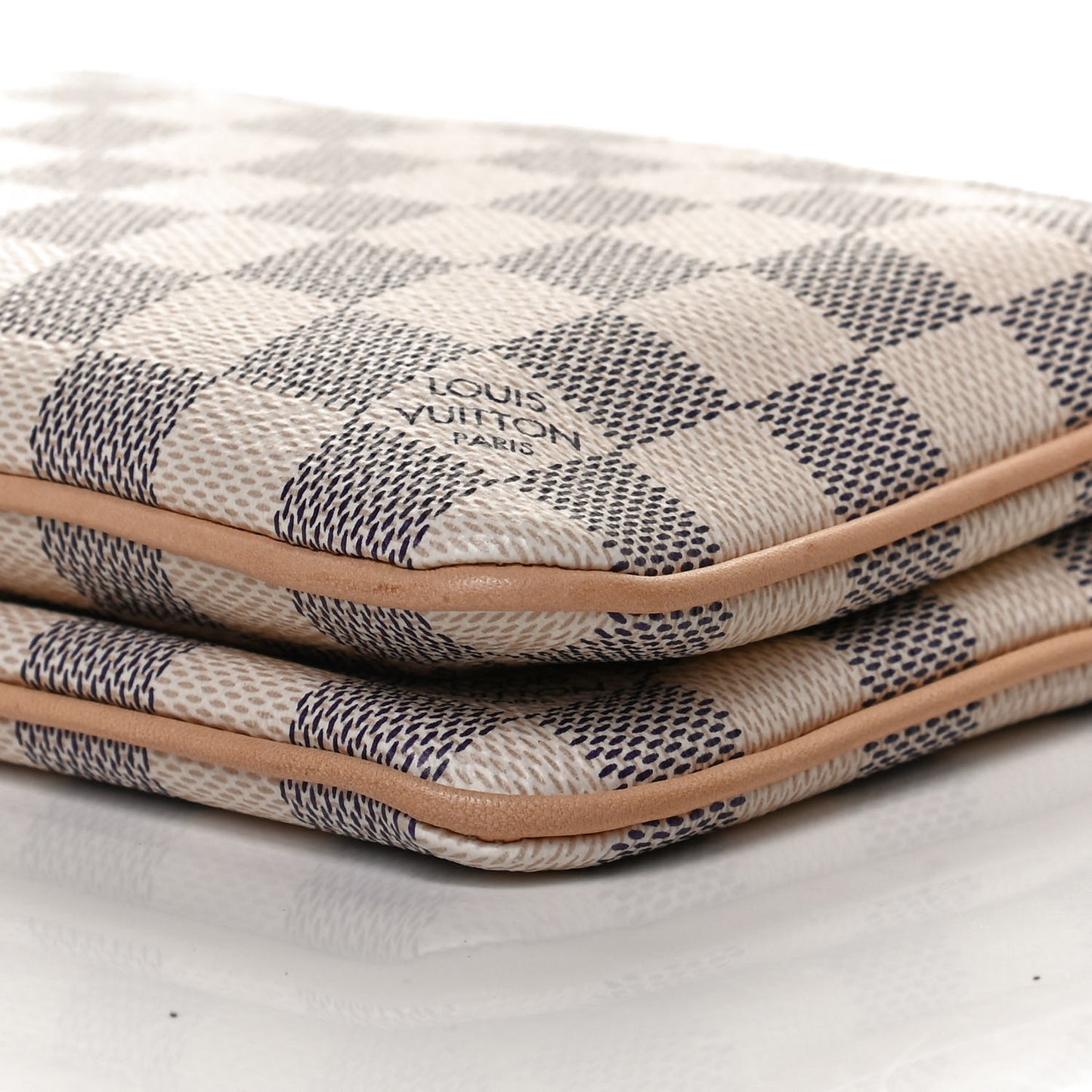 Damier Azur Double Zip Pochette