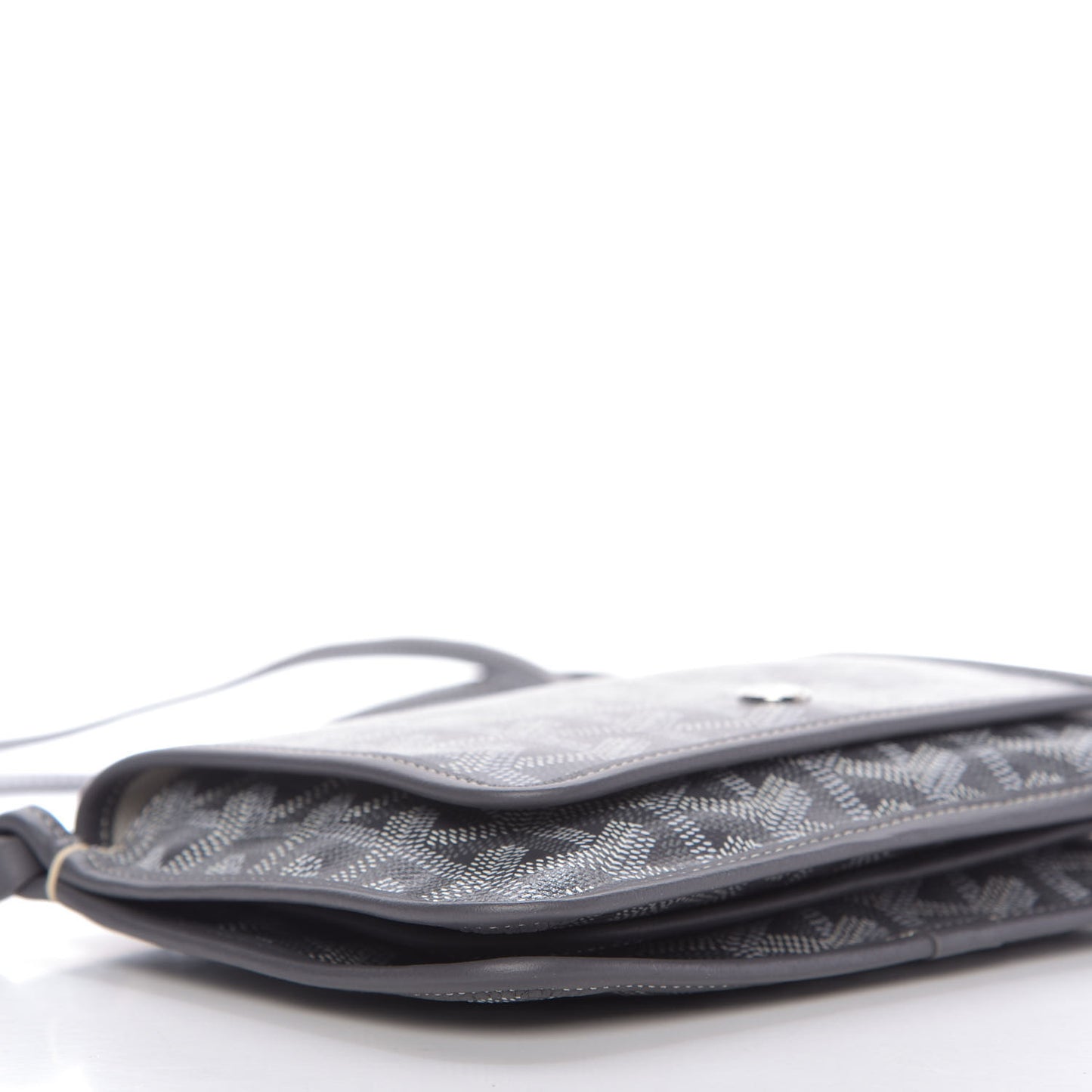 Goyardine Plumet Wallet Clutch Grey
