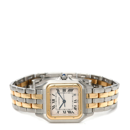 Cartier Stainless Steel 18K Yellow Gold 27mm Panthere Quartz Watch 2 of 6