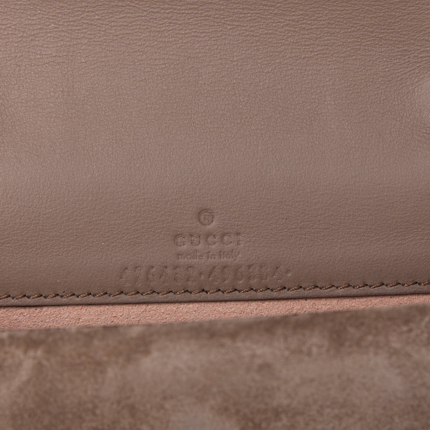 GG Supreme Monogram Super Mini Dionysus Shoulder Bag Taupe