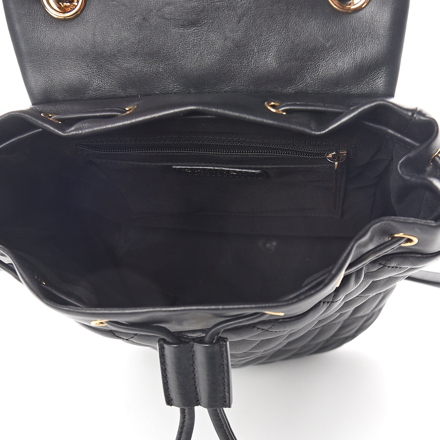 Chanel Lambskin Quilted Small Urban Spirit Backpack Black 4 of 9
