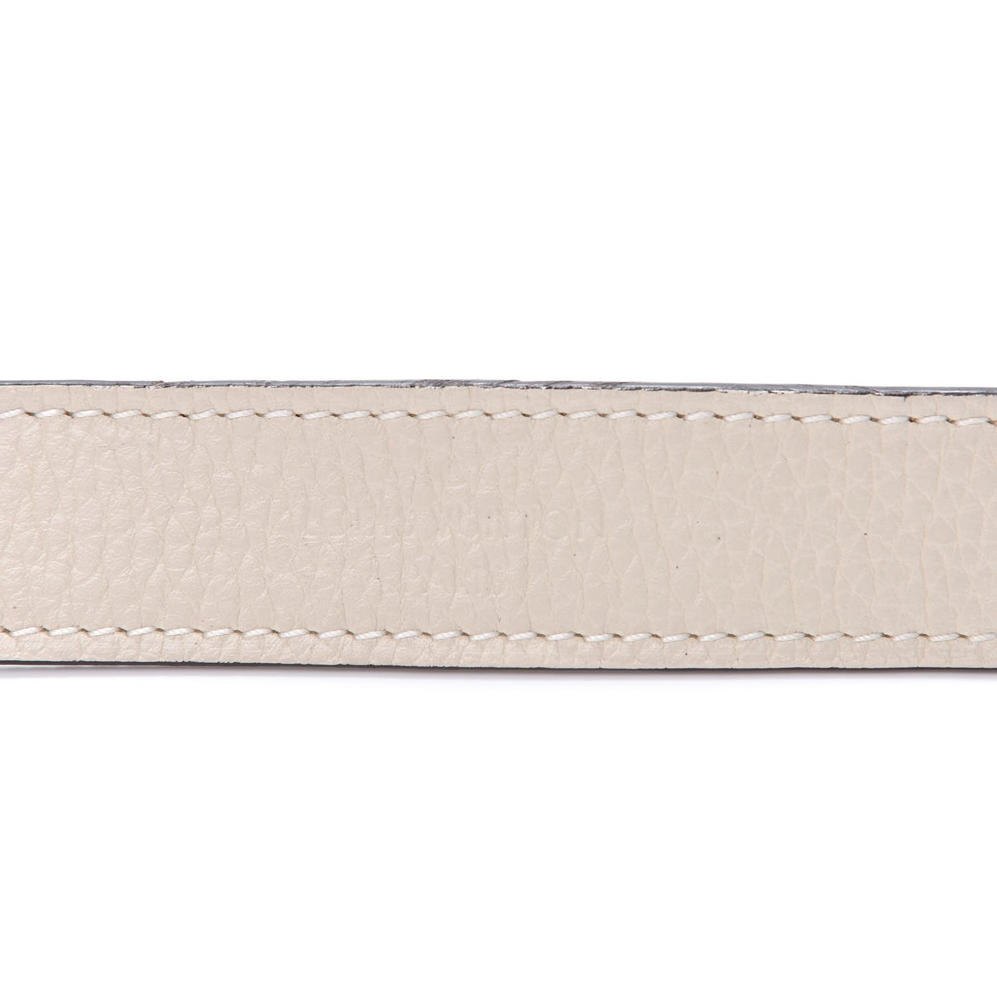 Calfskin Montaigne Shoulder Strap Neige