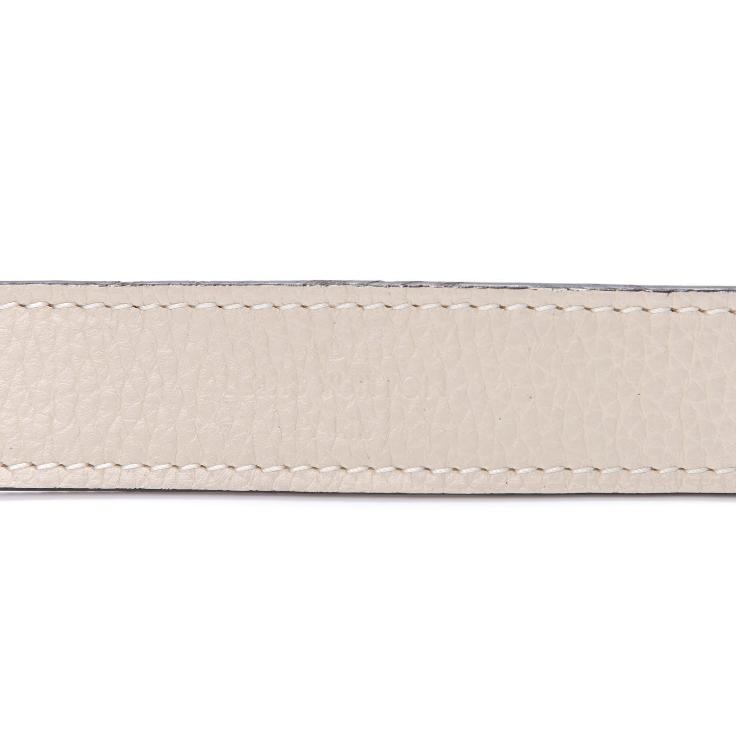 Louis Vuitton Calfskin Montaigne Shoulder Strap Neige 4 of 5