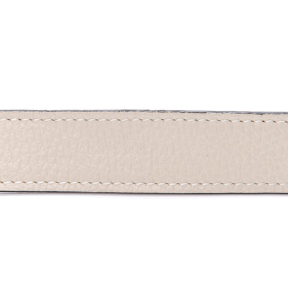 Louis Vuitton Calfskin Montaigne Shoulder Strap Neige 4 of 5