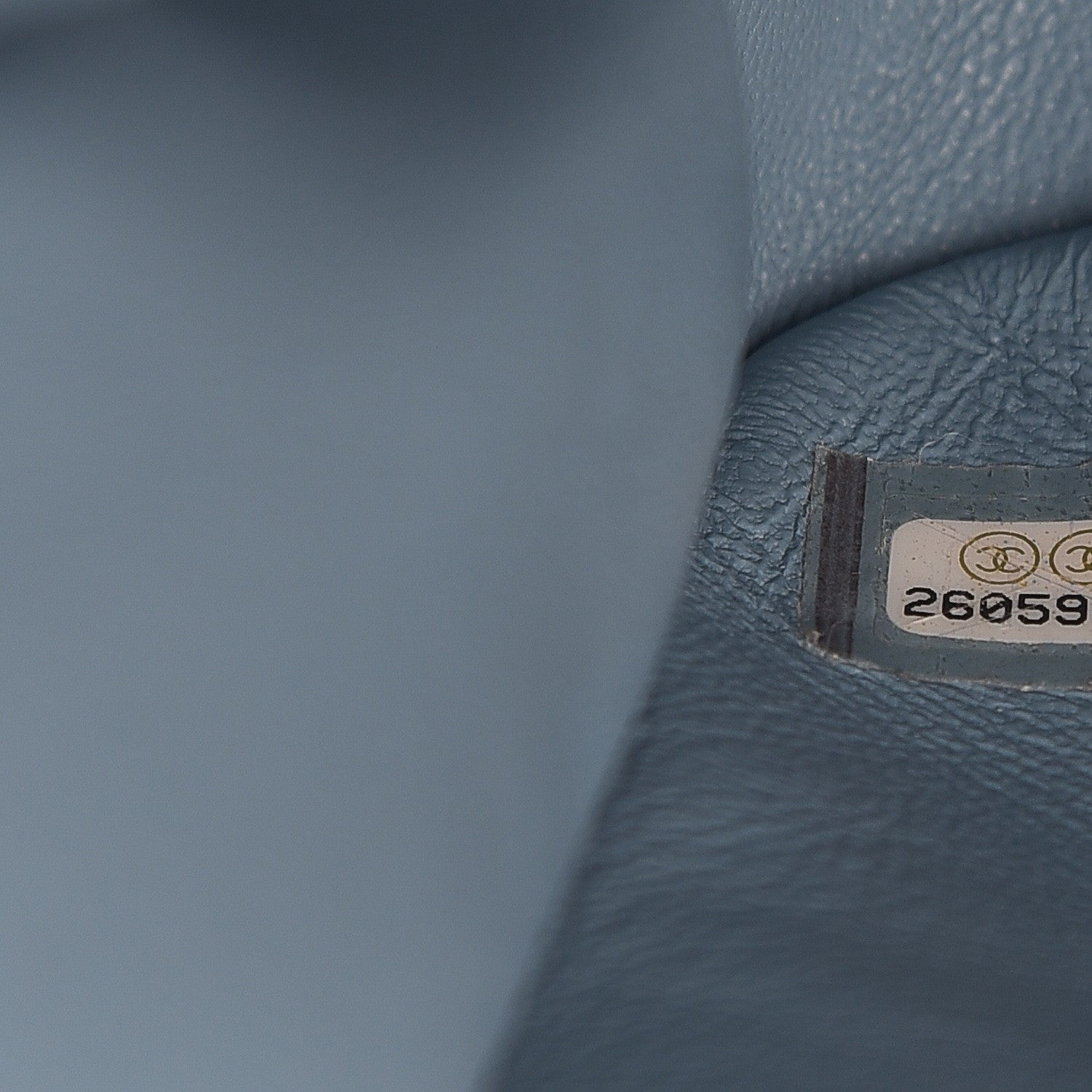 Chanel Sequin Large Waterfall Flap Light Blue 7 of 11