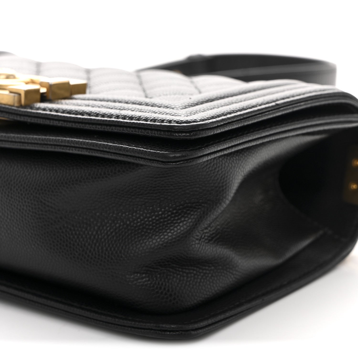Chanel Caviar Quilted Small Boy Flap Black 10 of 11