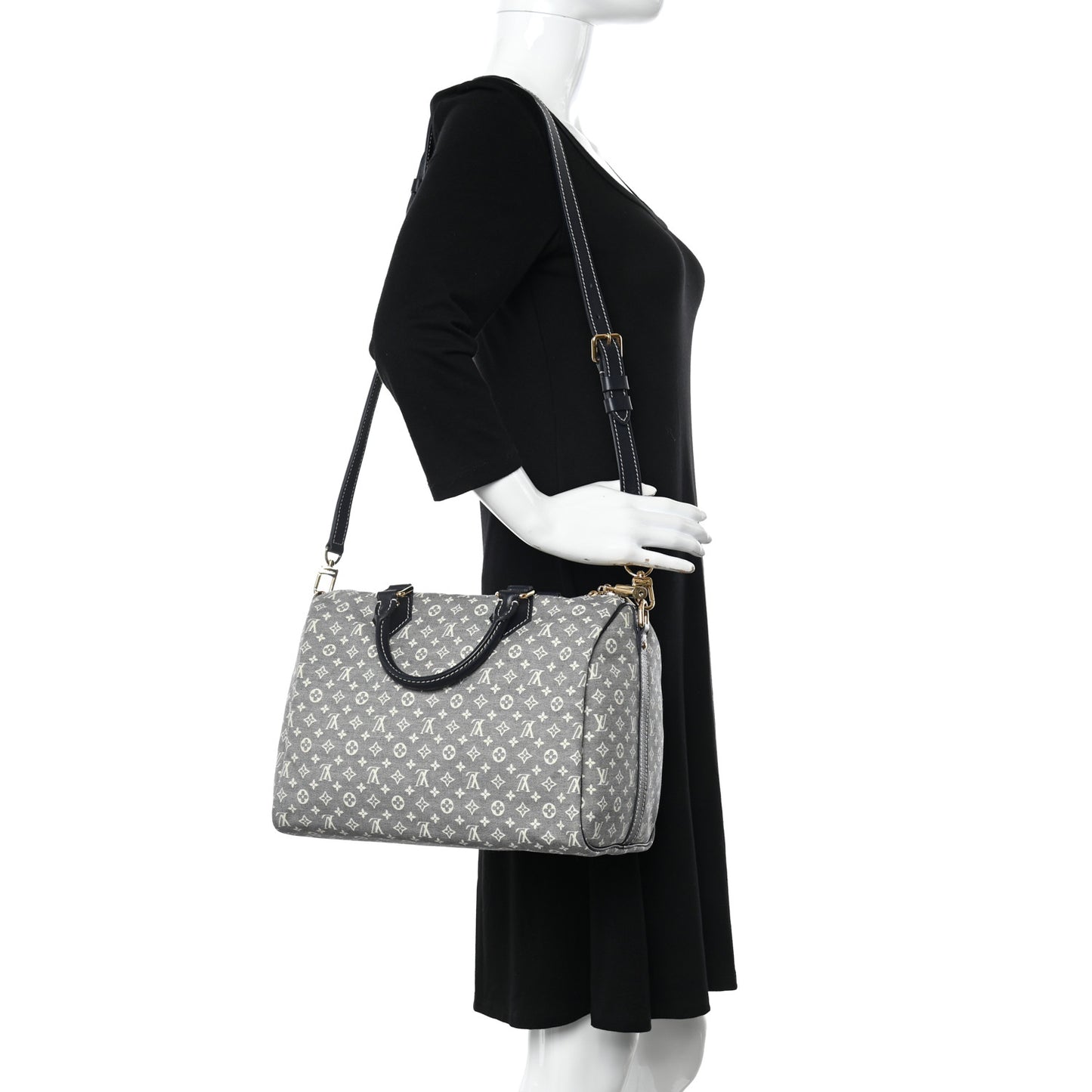 Monogram Idylle Speedy Bandouliere 30 Encre